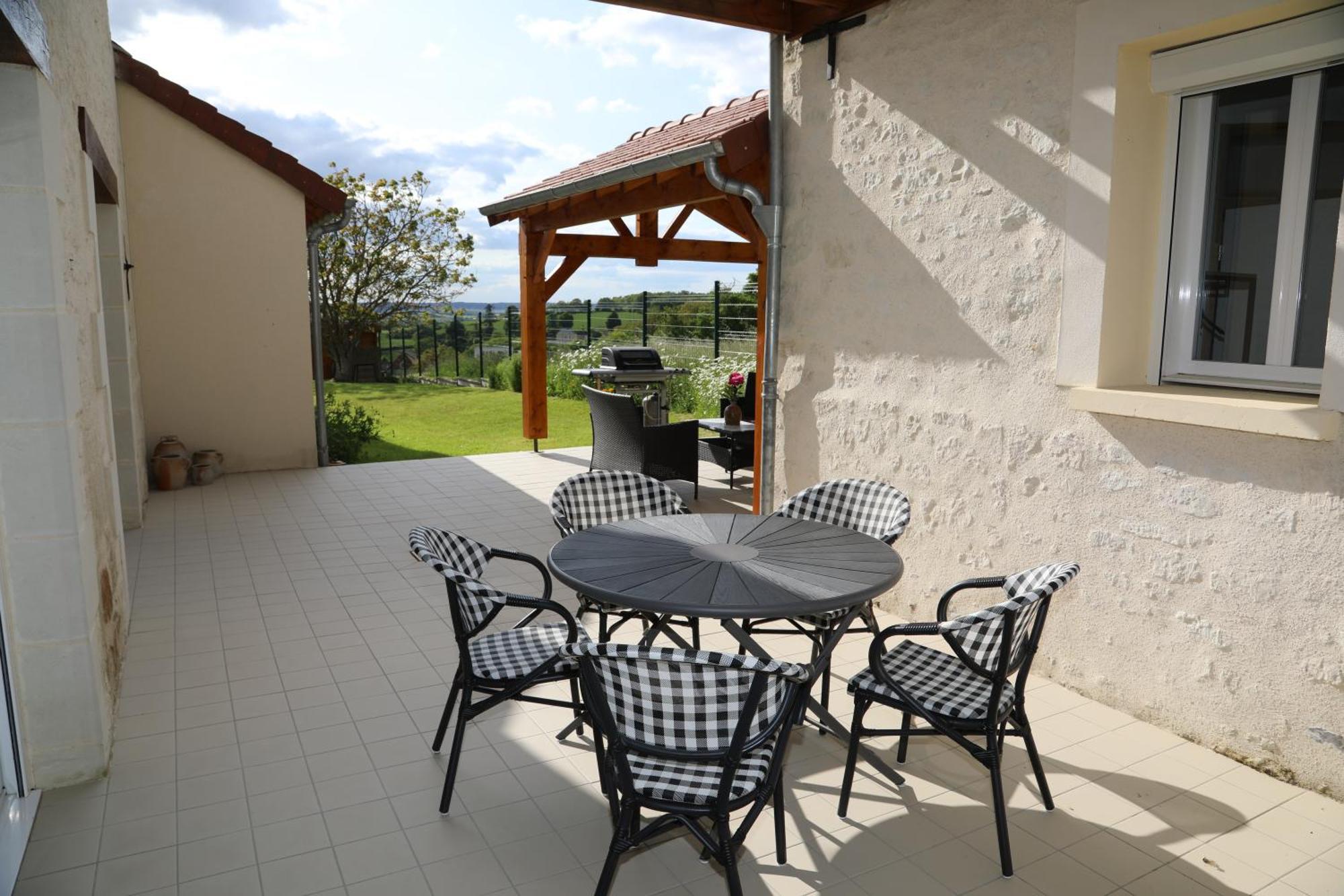 Gite Montgolfiere 6 Personnes Chatellerault Bagian luar foto