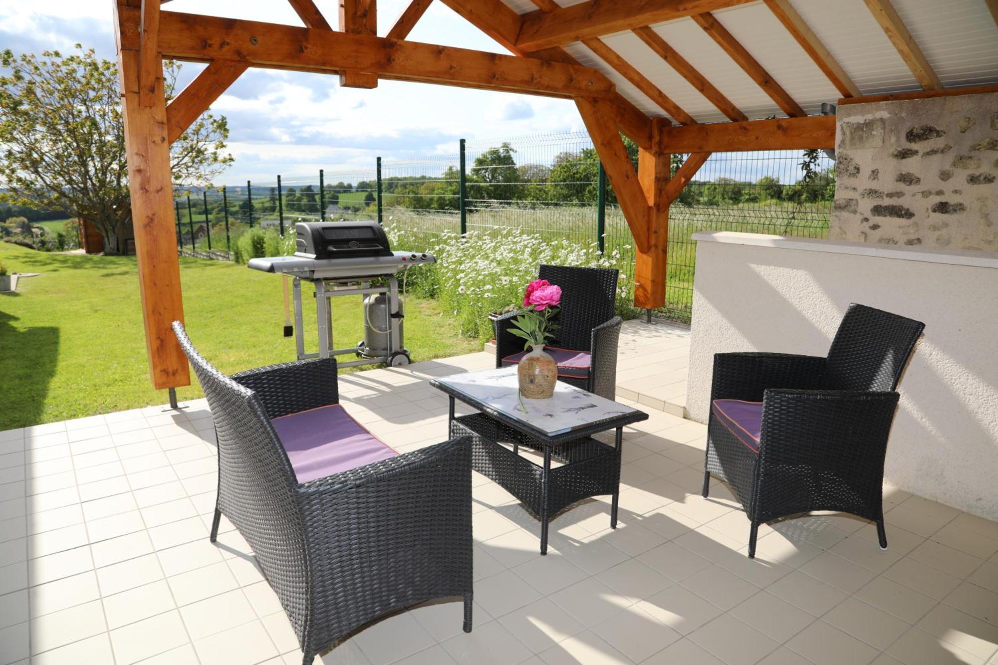 Gite Montgolfiere 6 Personnes Chatellerault Bagian luar foto